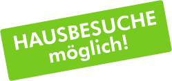 Hausbesuche möglich - Jetzt Termine vereinbaren.